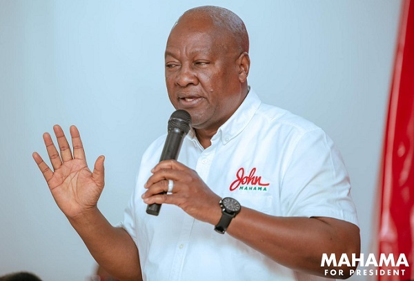  Mahama accuses Akufo-Addo of weakening democratic institutions