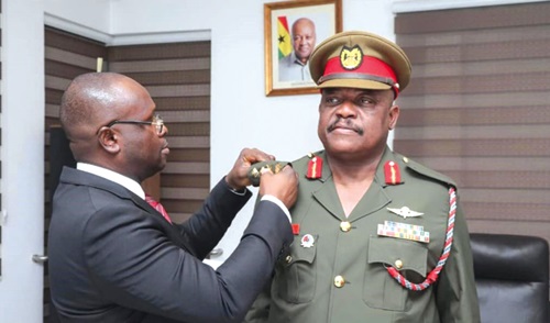  New Ghana Armed Forces CDS William Agyapong promoted to rank of Lieutenant General